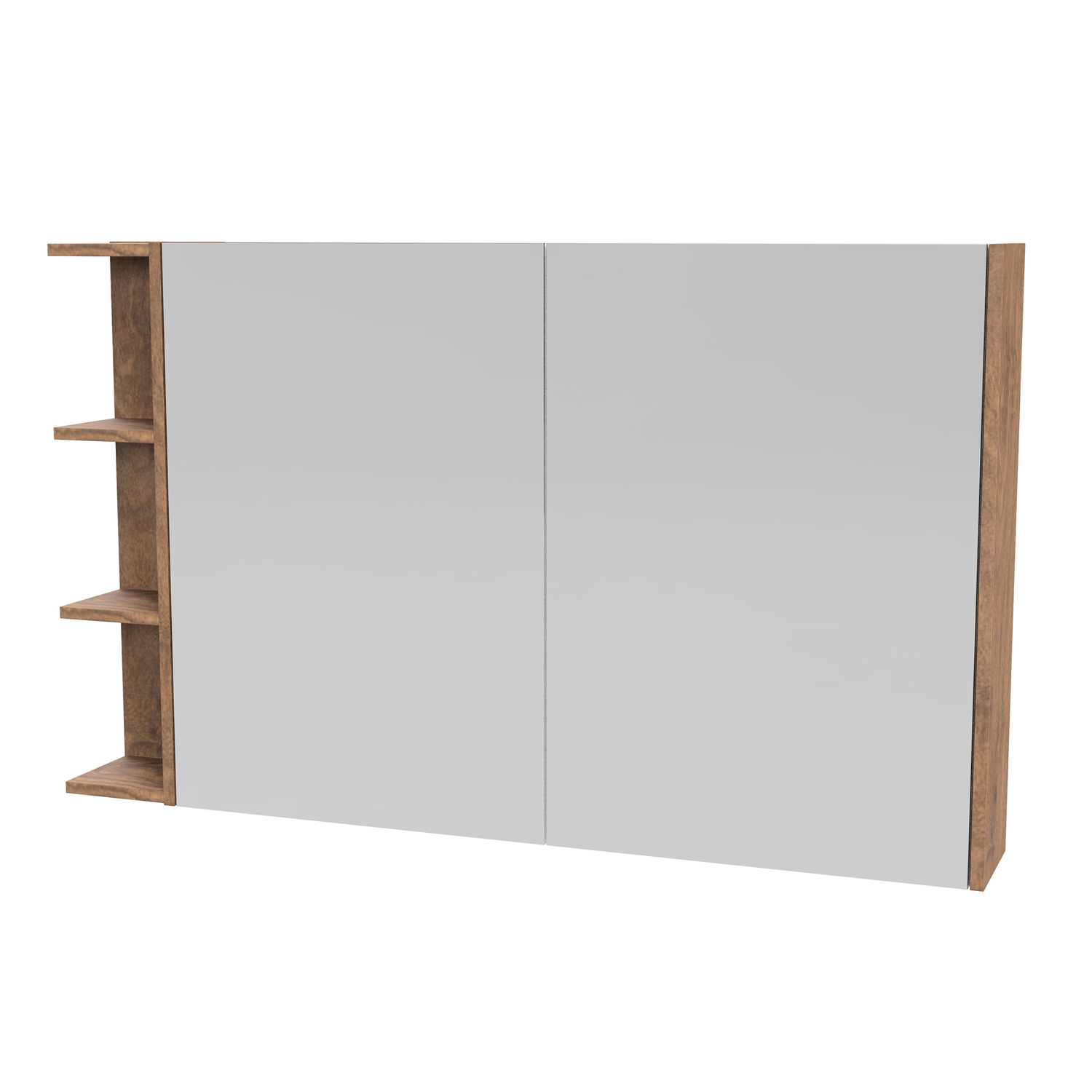 New York 1200mm Rectangle Mirrored Shaving Cabinet