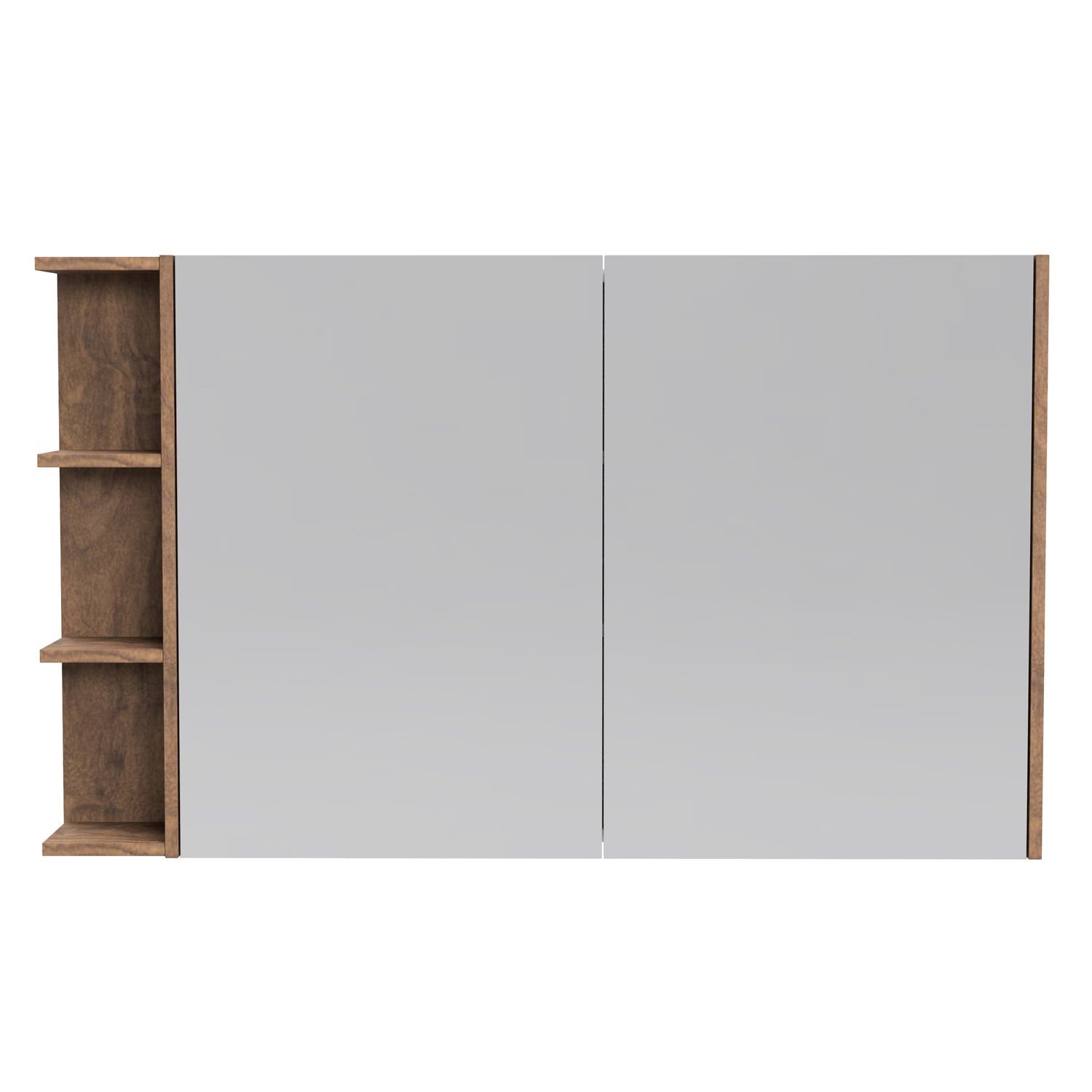 New York 1200mm Rectangle Mirrored Shaving Cabinet