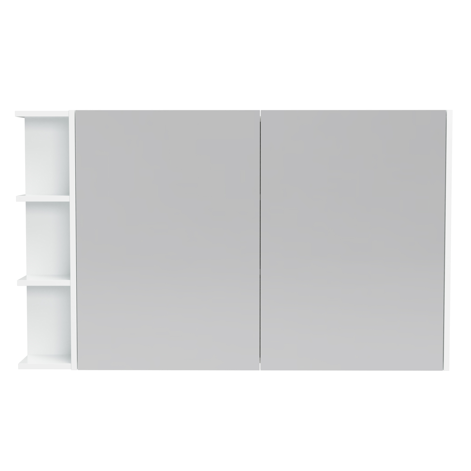 New York 1200mm Rectangle Mirrored Shaving Cabinet