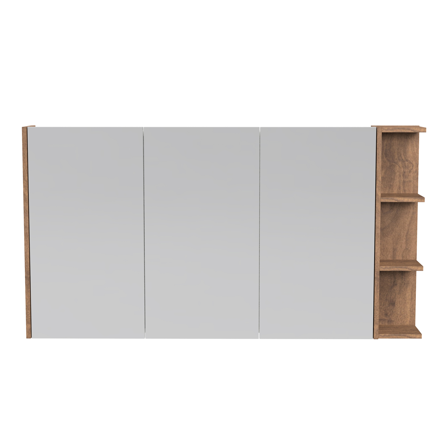 New York 1350mm Rectangle Mirrored Shaving Cabinet