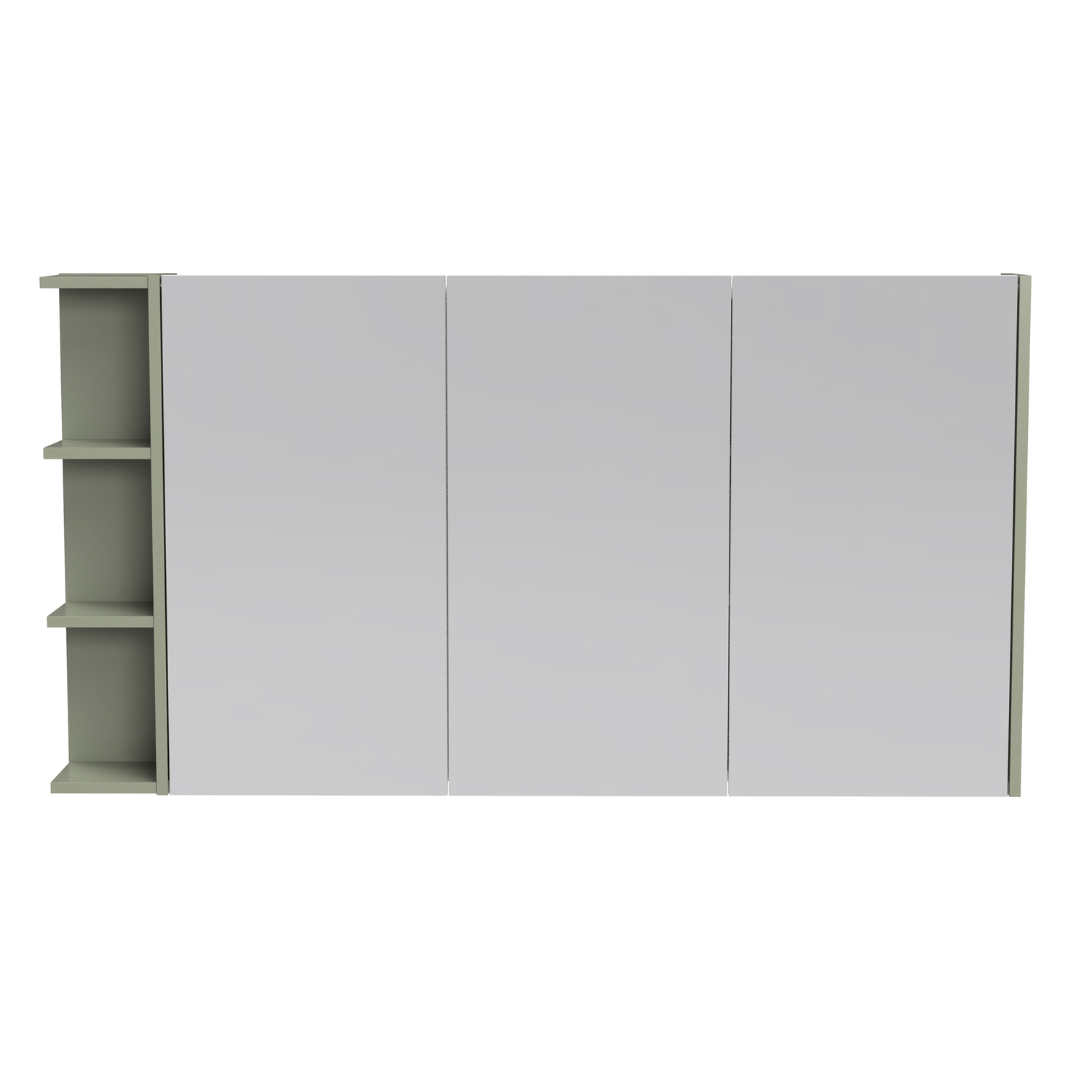 New York 1350mm Rectangle Mirrored Shaving Cabinet