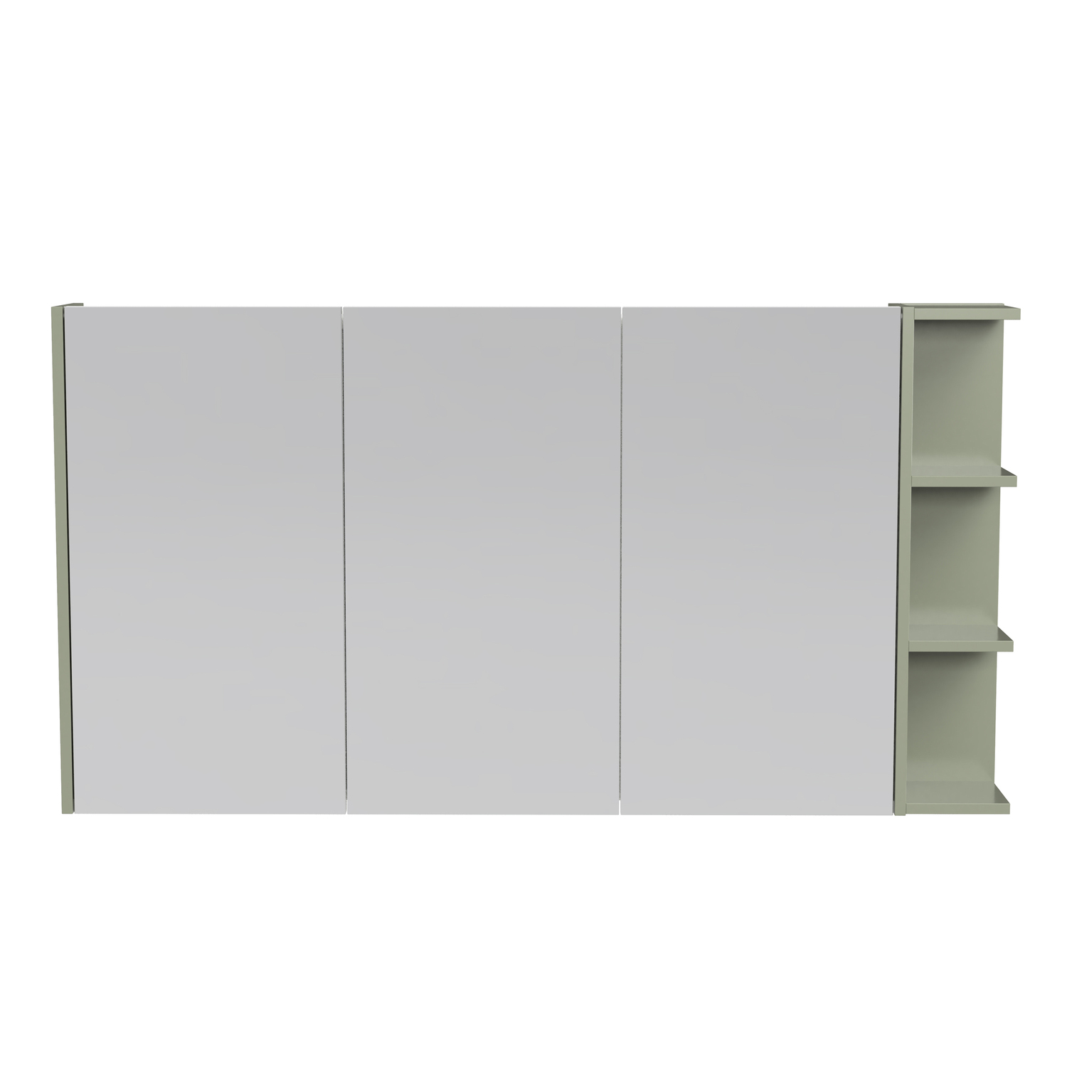 New York 1350mm Rectangle Mirrored Shaving Cabinet