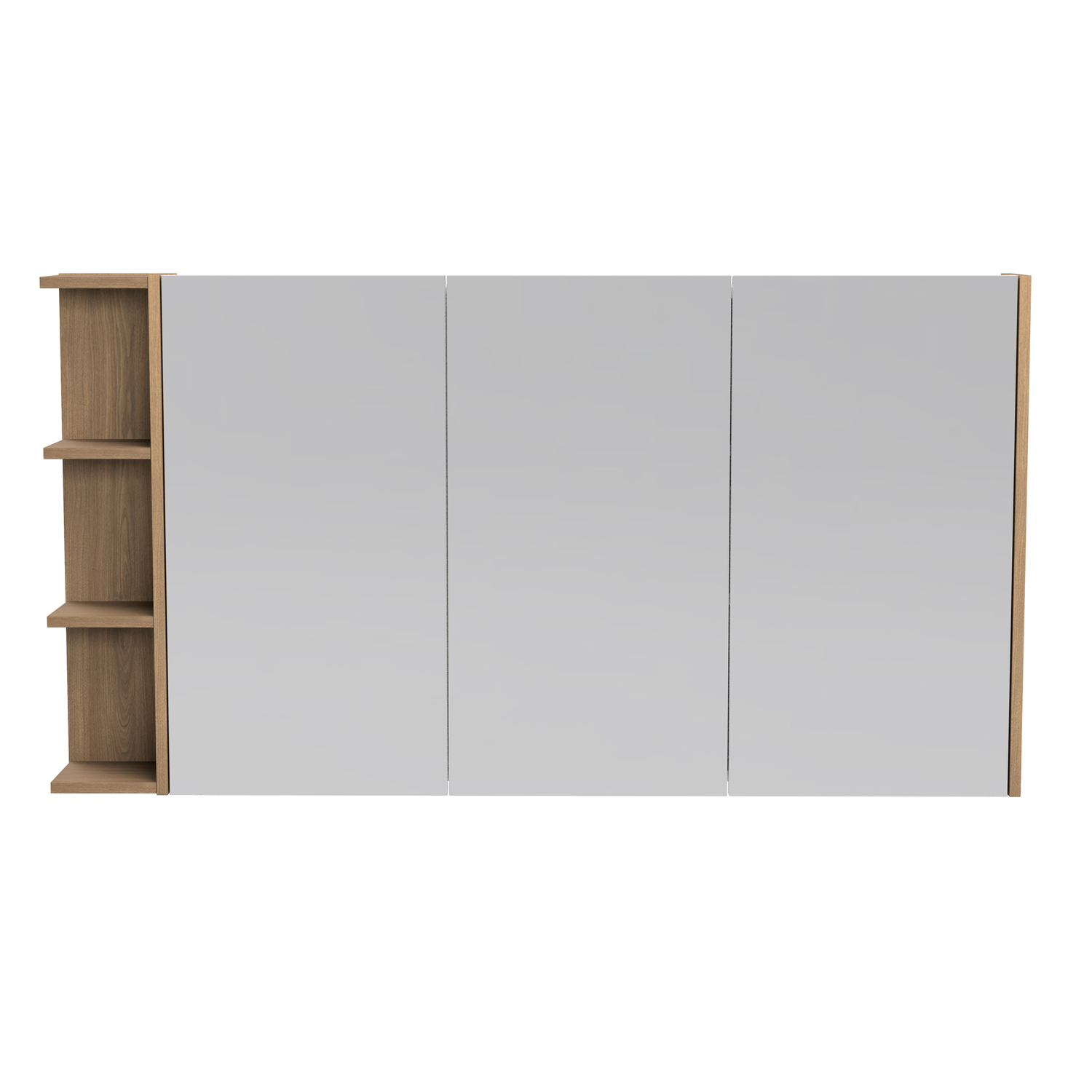New York 1350mm Rectangle Mirrored Shaving Cabinet