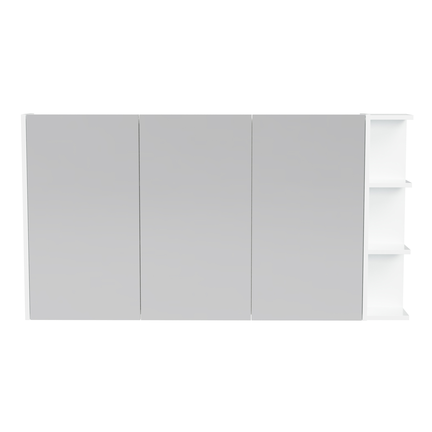 New York 1350mm Rectangle Mirrored Shaving Cabinet