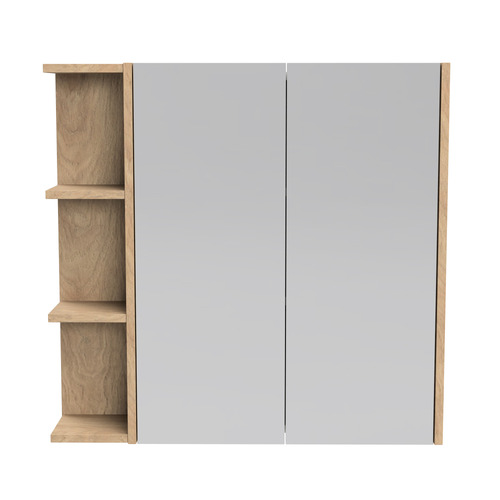 New York 750mm Rectangle Mirrored Shaving Cabinet