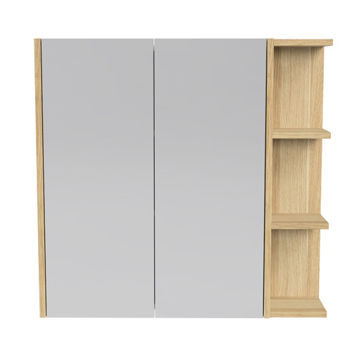 New York 750mm Rectangle Mirrored Shaving Cabinet