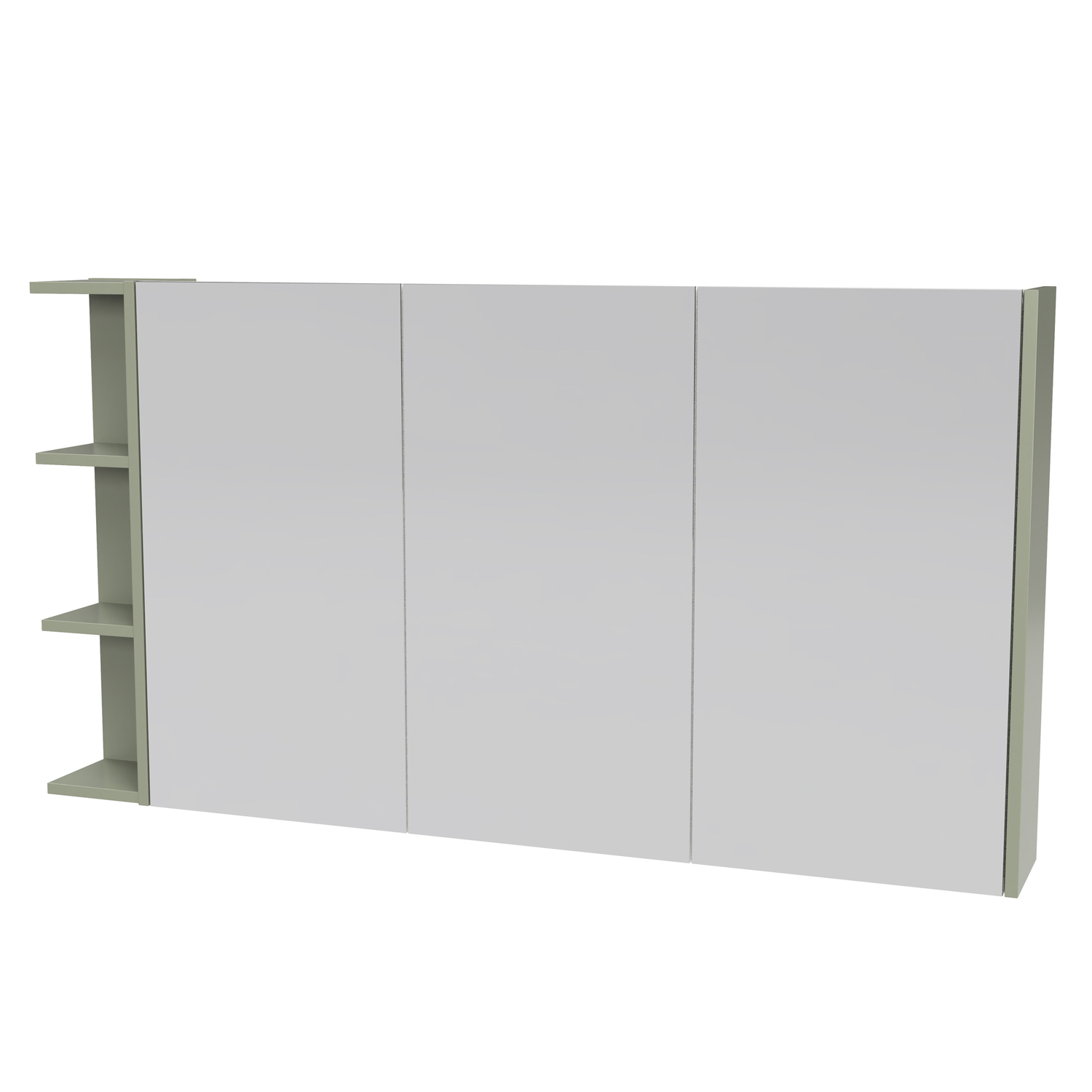 New York 1350mm Rectangle Mirrored Shaving Cabinet