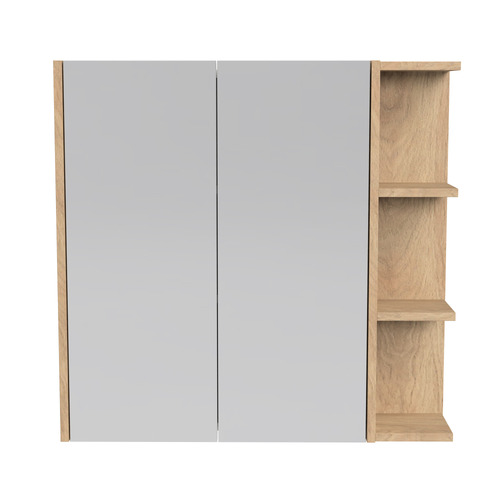 New York 750mm Rectangle Mirrored Shaving Cabinet