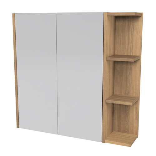 New York 750mm Rectangle Mirrored Shaving Cabinet