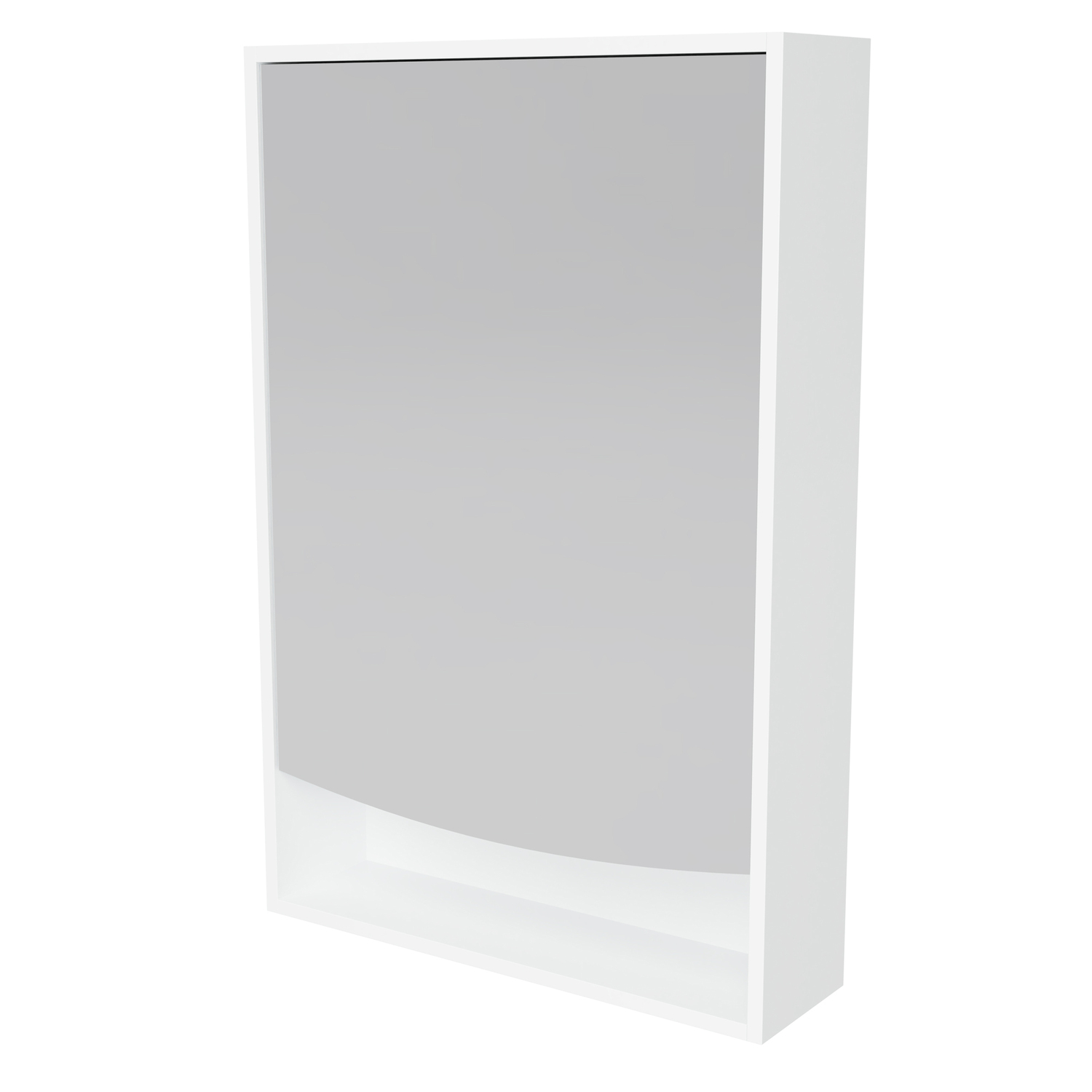 Pure Bliss Single Door Wall Hung Shaving Cabinet