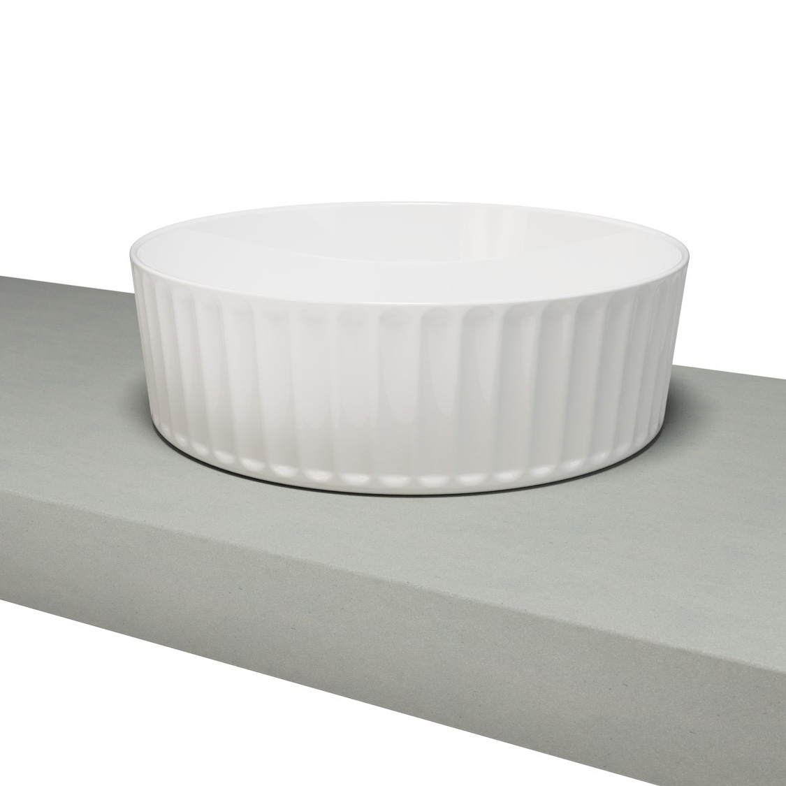 Allure-Flute-360mm-Ceramic-Above-Counter-Basin