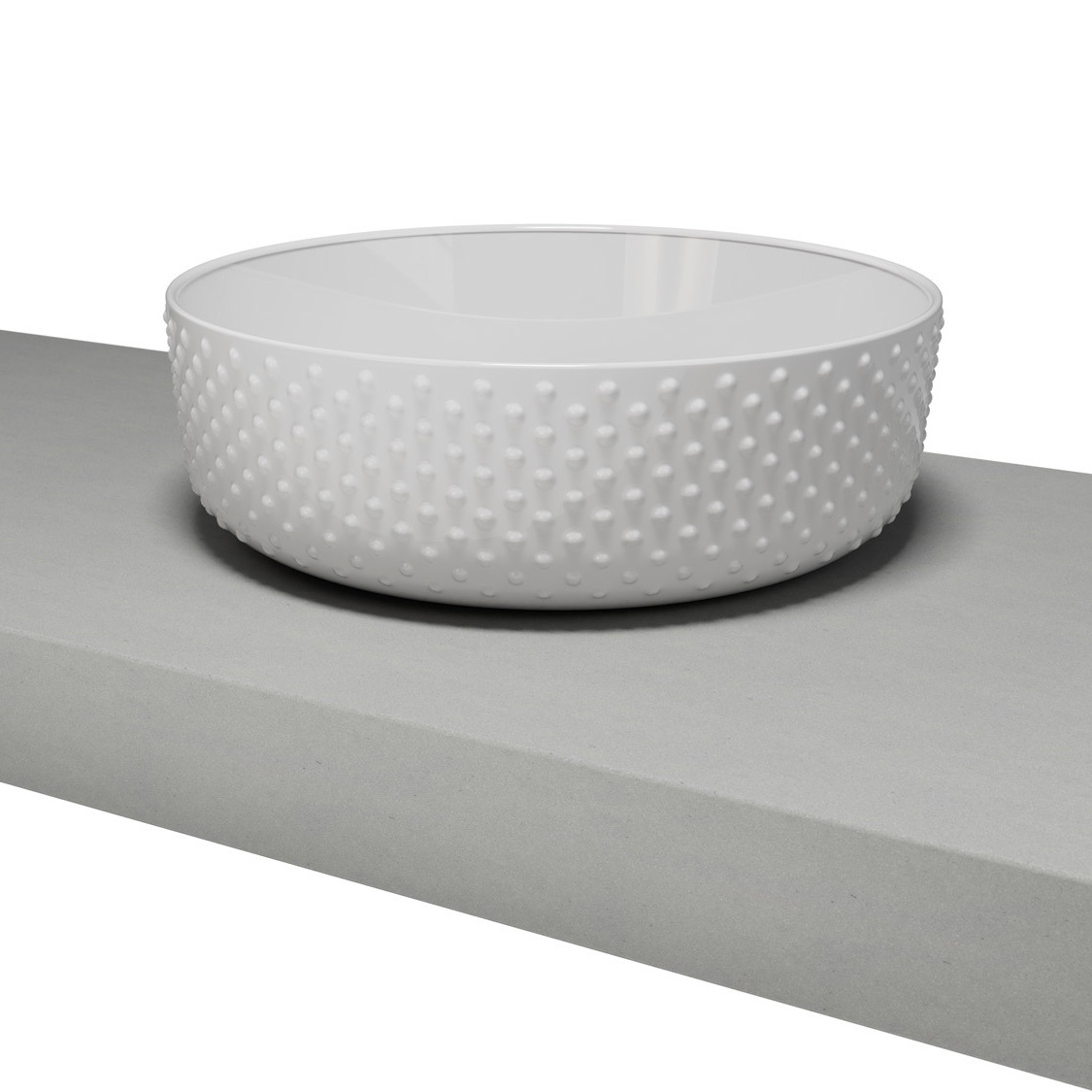 Allure-Dimple-360mm-Round-Ceramic-Above-Counter-Basin