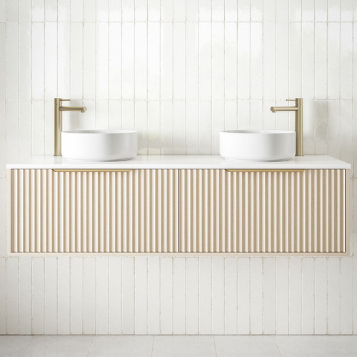 Elwood 1500mm Dockland Wall Hung Double Vanity Unit