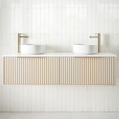 Elwood 1500mm Dockland Wall Hung Double Vanity Unit