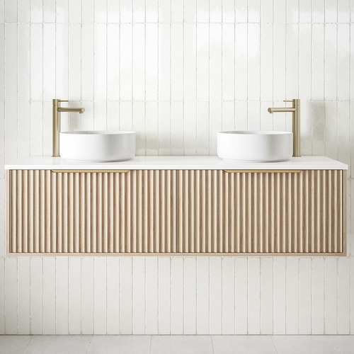 Elwood 1500mm Dockland Wall Hung Double Vanity Unit