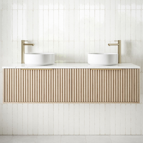 Elwood 1500mm Dockland Wall Hung Double Vanity Unit