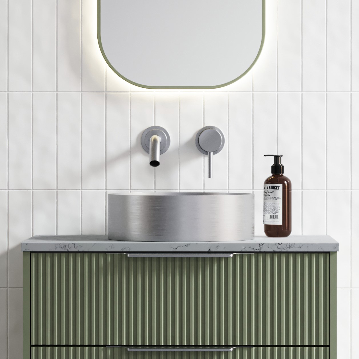 Luxe 360mm Round Above Counter Basin