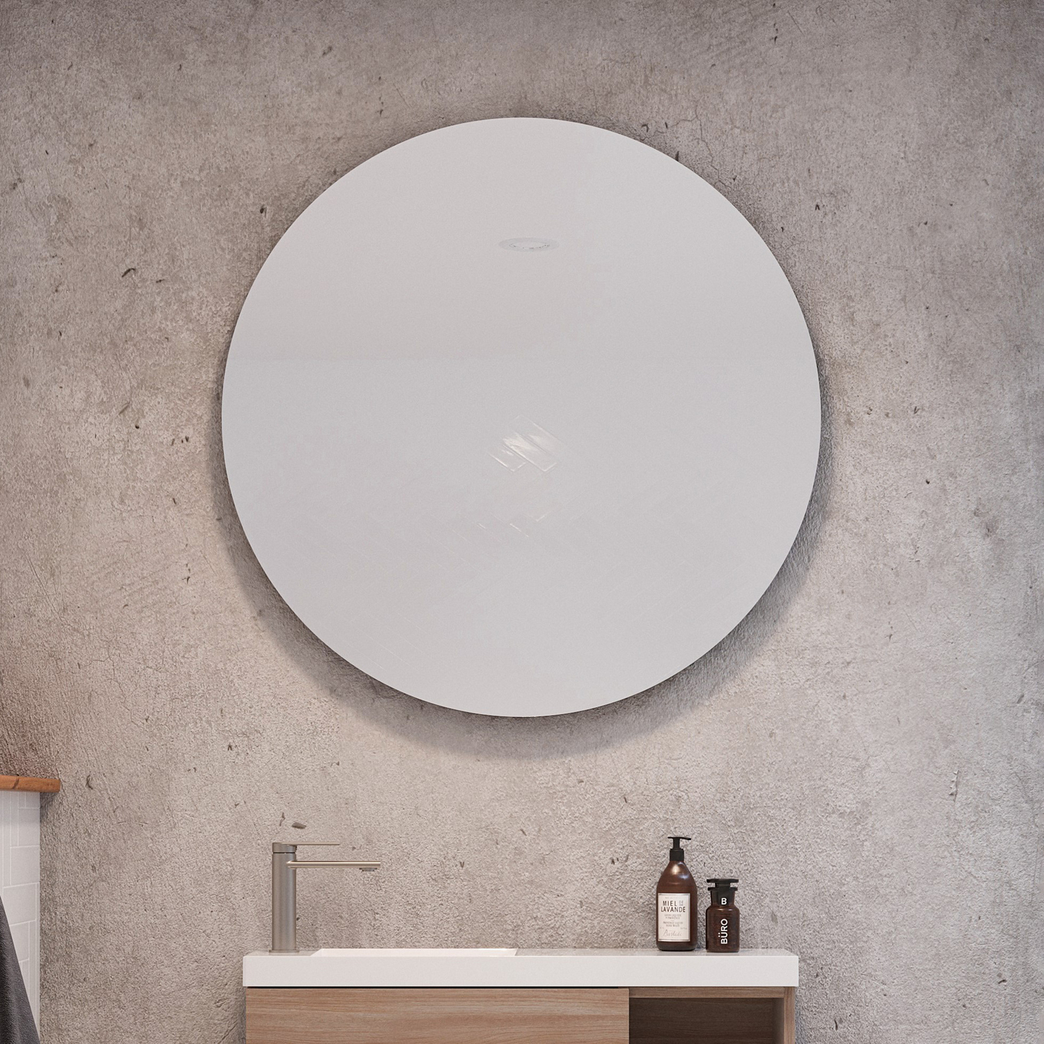 Oxford Round Wall Mirror