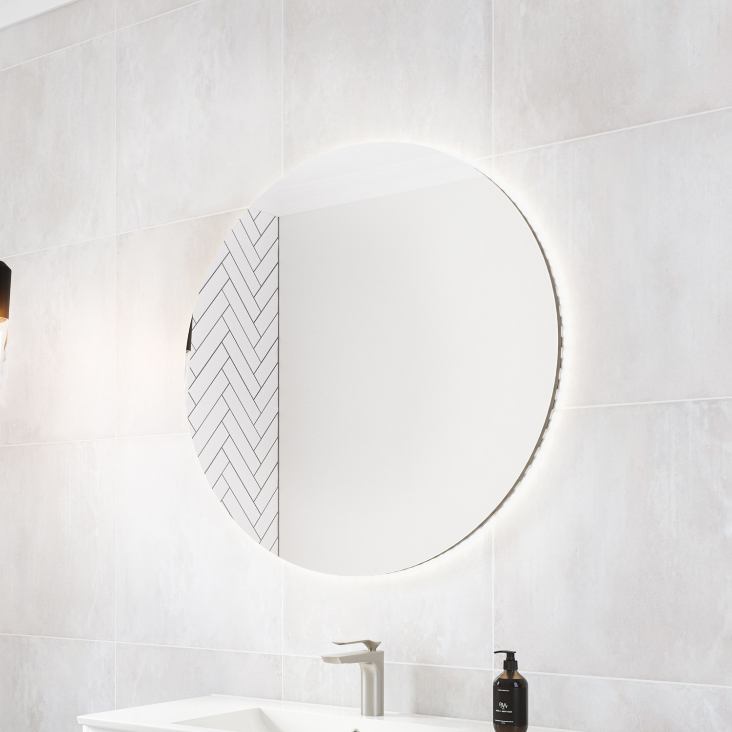 Oxford Round Wall Mirror