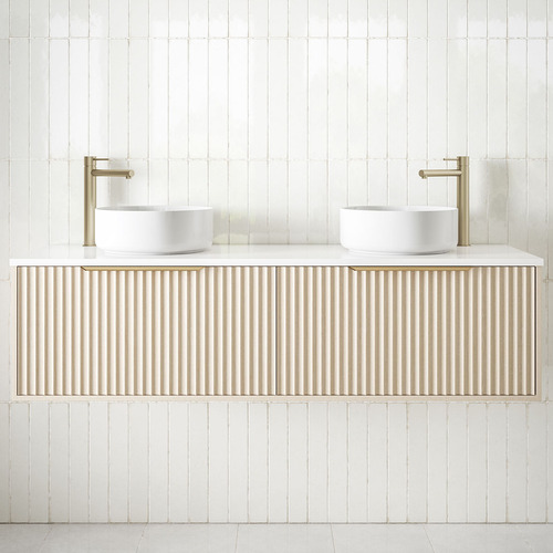 Elwood 1500mm Dockland Wall Hung Double Vanity Unit