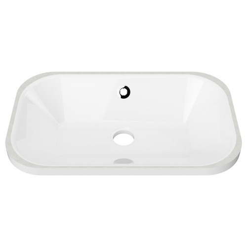 Bodhi 540mm Gloss White Undermount Basin