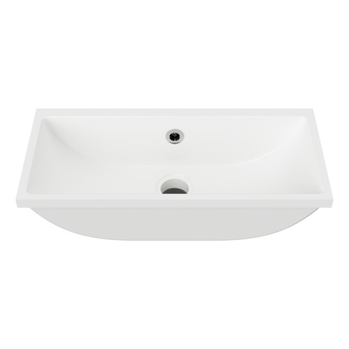 Ruby 530mm Gloss White Undermount Basin
