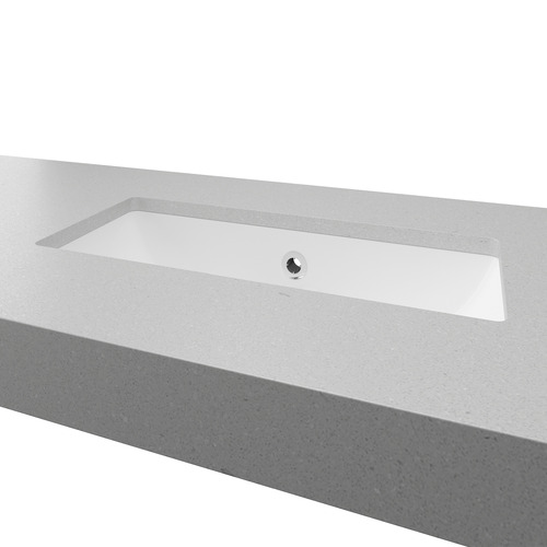 Ruby 530mm Gloss White Undermount Basin