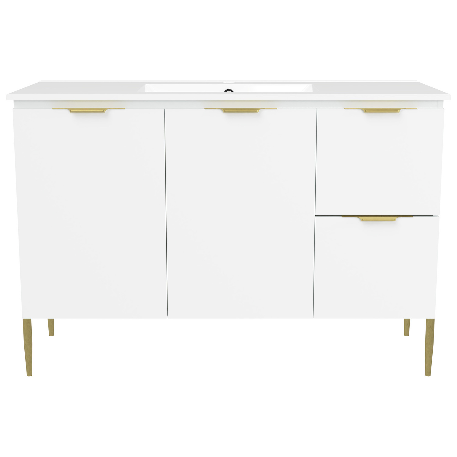Nevada 1200mm Freestanding Vanity with Ceramic Countertop