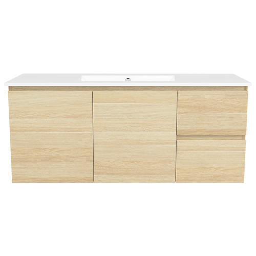 Nevada 1200mm Wall Hung Vanity with Ceramic Countertop