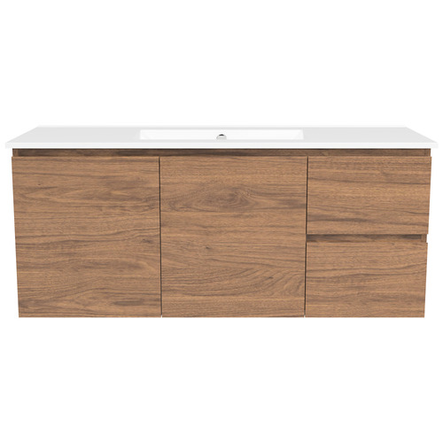 Nevada 1200mm Wall Hung Vanity with Ceramic Countertop