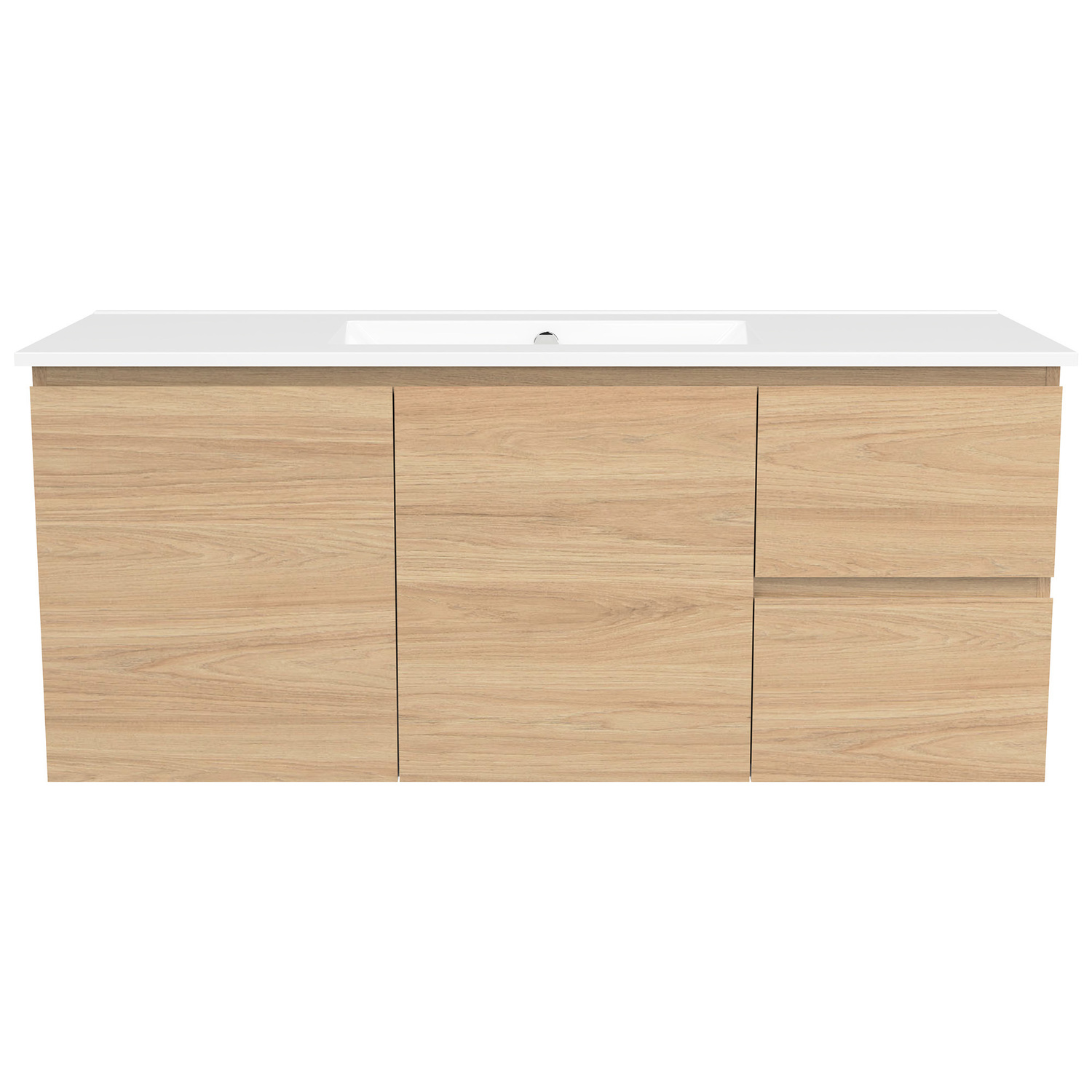Nevada 1200mm Wall Hung Vanity with Ceramic Countertop