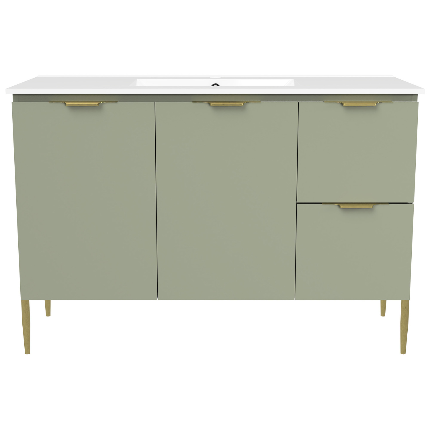 Nevada 1200mm Freestanding Vanity with Ceramic Countertop