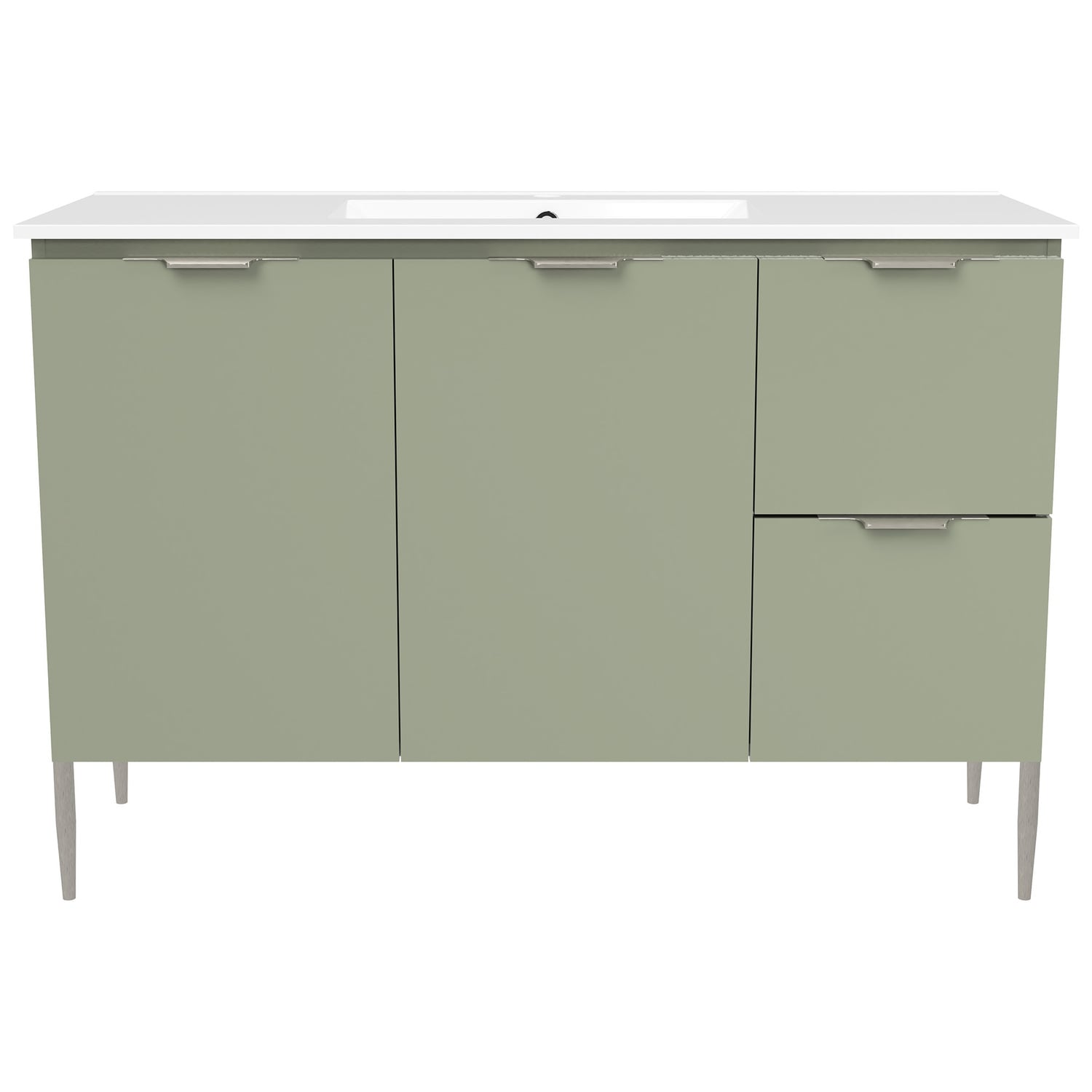 Nevada 1200mm Freestanding Vanity with Ceramic Countertop