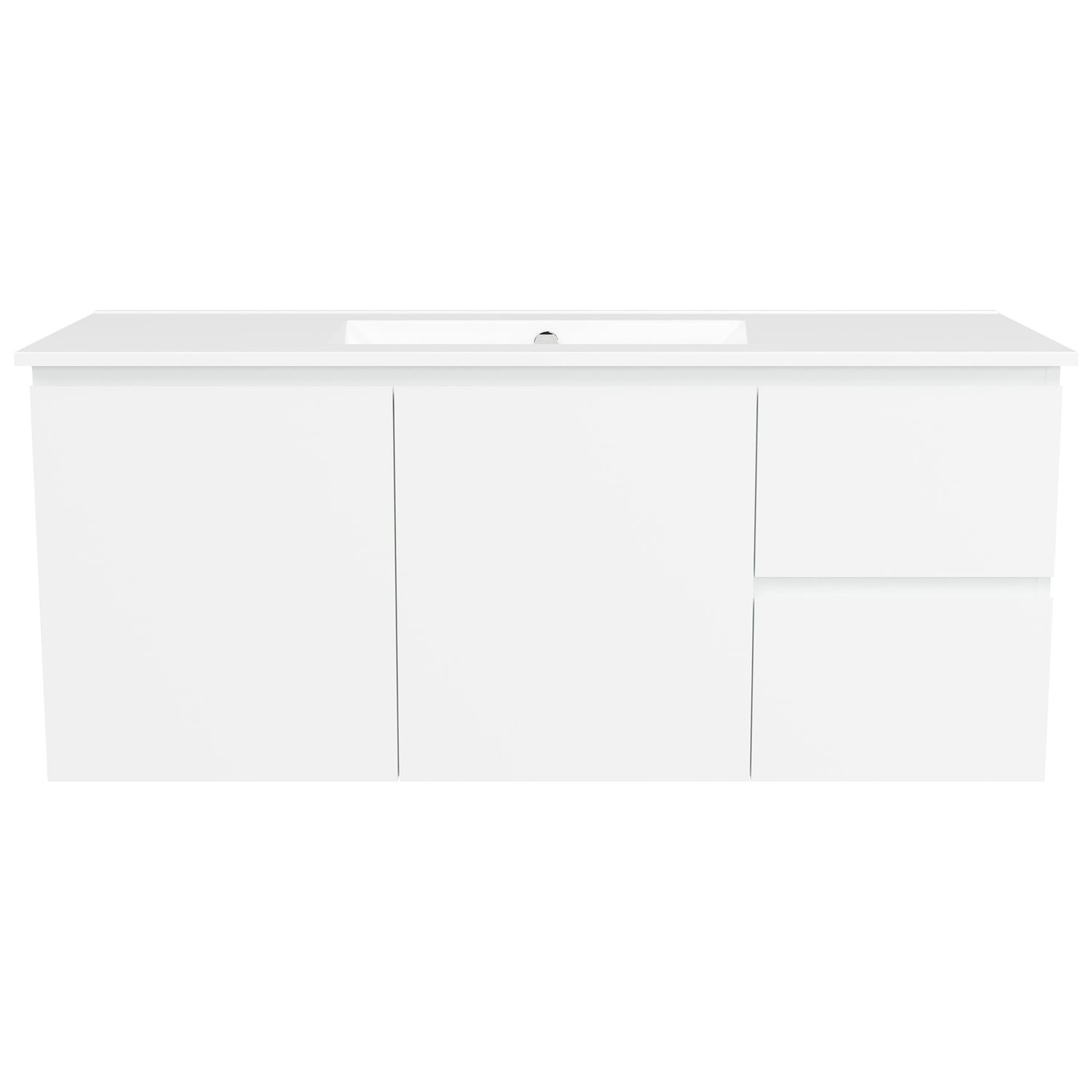 Nevada 1200mm Wall Hung Vanity with Ceramic Countertop
