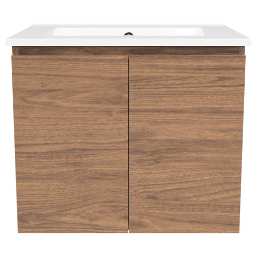 Nevada 600mm Wall Hung Vanity with Ceramic Countertop