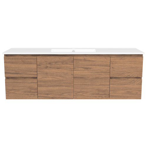 Nevada 1500mm Wall Hung Vanity with Ceramic Countertop