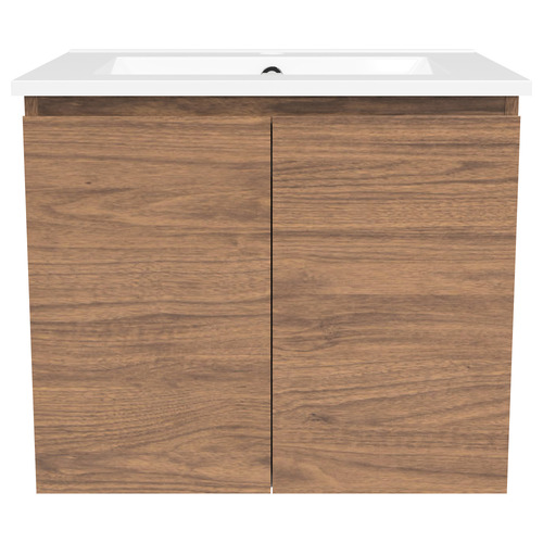 Nevada 600mm Wall Hung Vanity with Ceramic Countertop