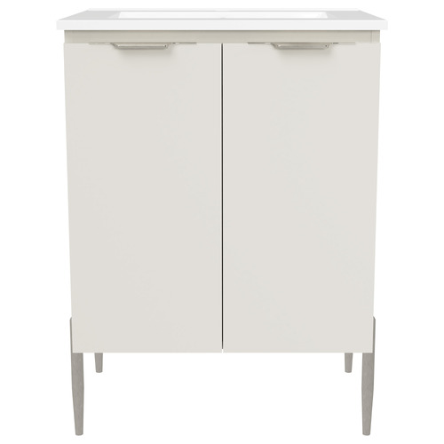 Nevada 600mm Freestanding Vanity with Ceramic Countertop