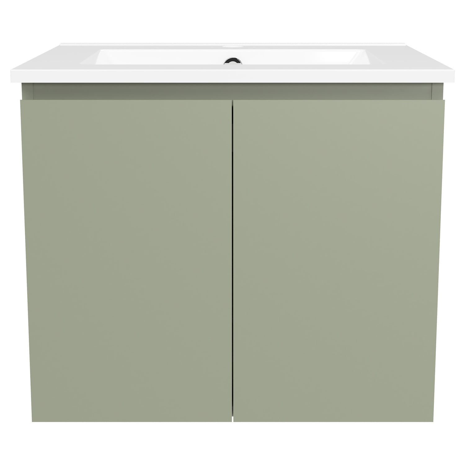 Nevada 600mm Wall Hung Vanity with Ceramic Countertop