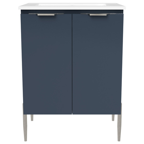 Nevada 600mm Freestanding Vanity with Ceramic Countertop