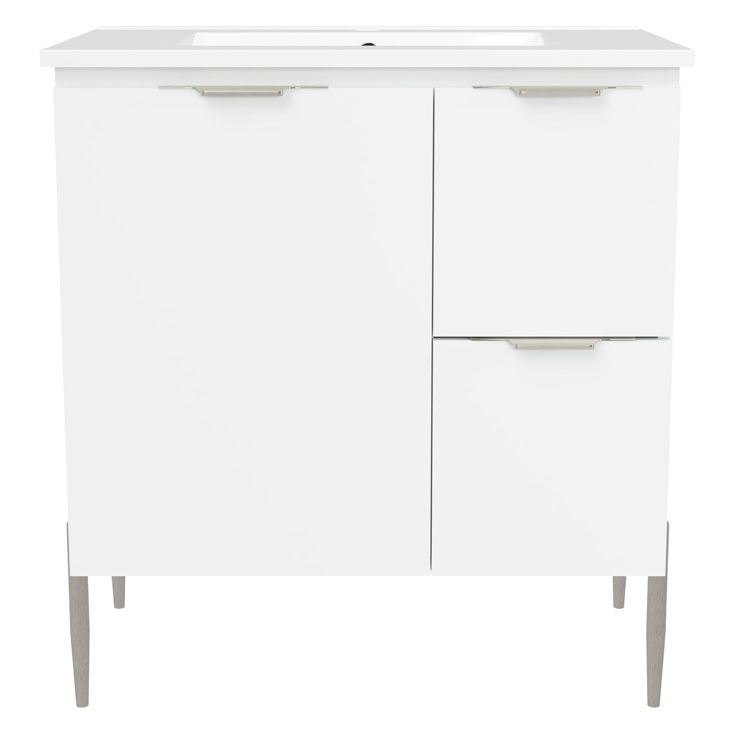 Nevada 750mm Freestanding Vanity with Ceramic Countertop