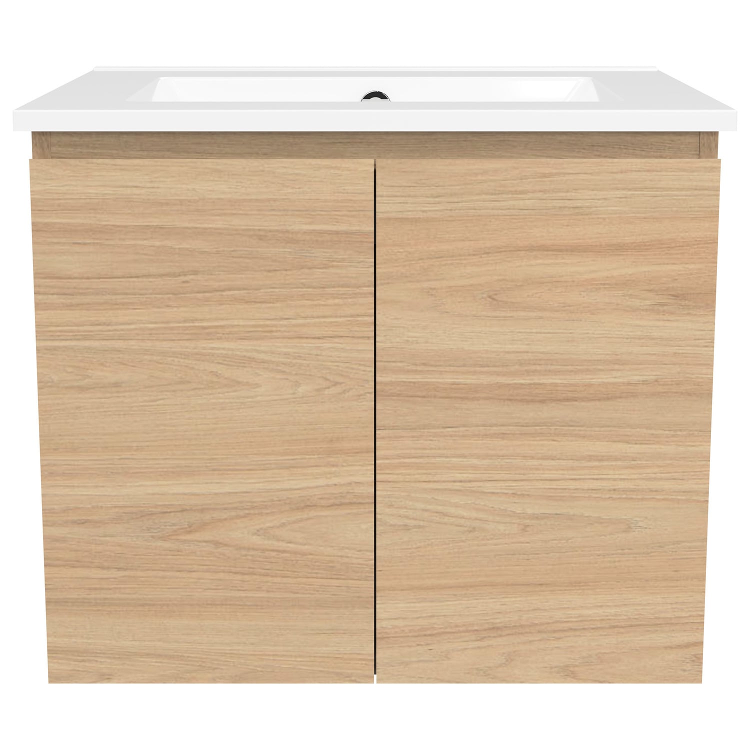 Nevada 600mm Wall Hung Vanity with Ceramic Countertop