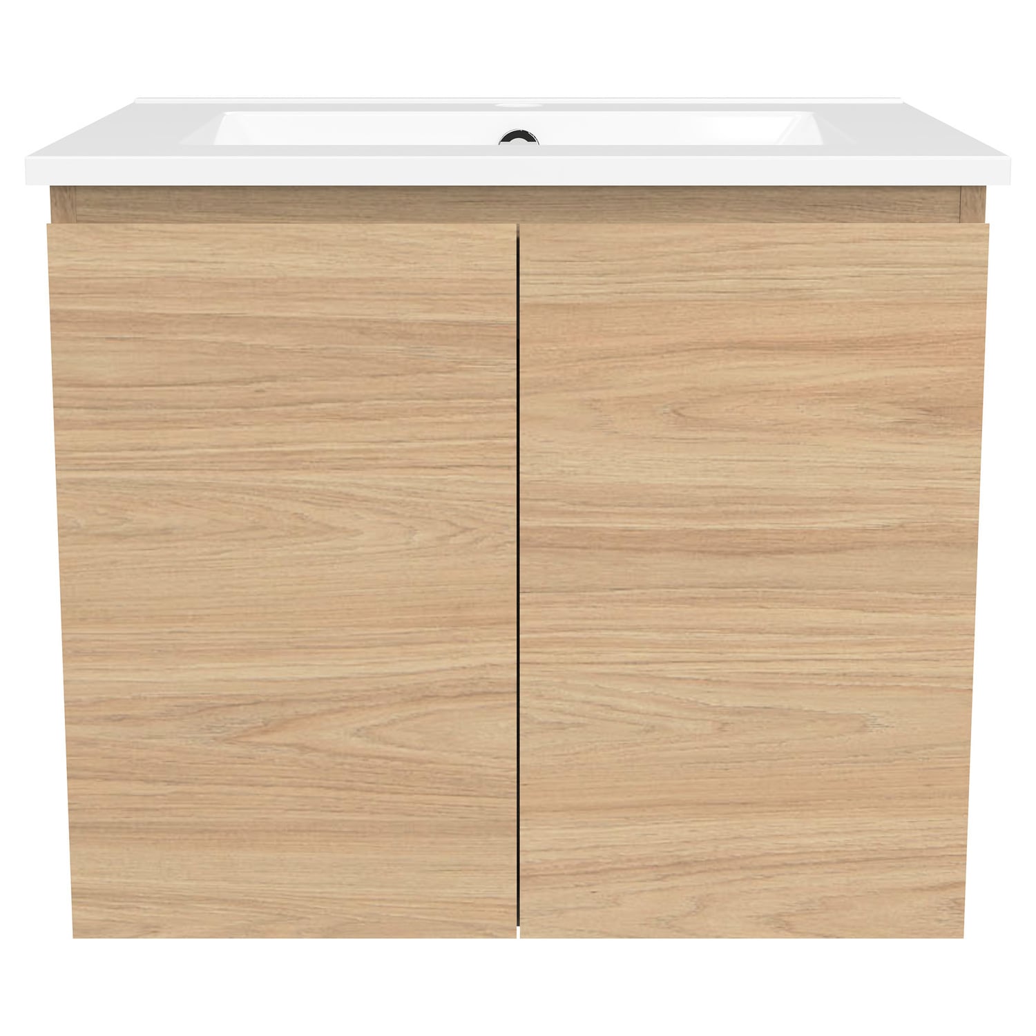 Nevada 600mm Wall Hung Vanity with Ceramic Countertop