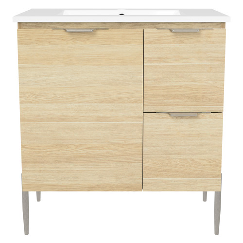 Nevada 750mm Freestanding Vanity with Ceramic Countertop