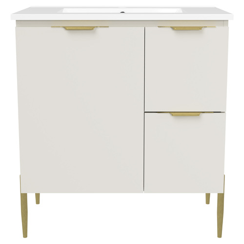 Nevada 750mm Freestanding Vanity with Ceramic Countertop