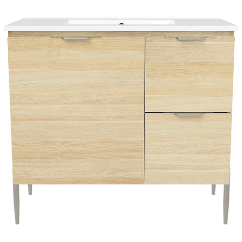 Nevada 900mm Freestanding Vanity with Ceramic Countertop
