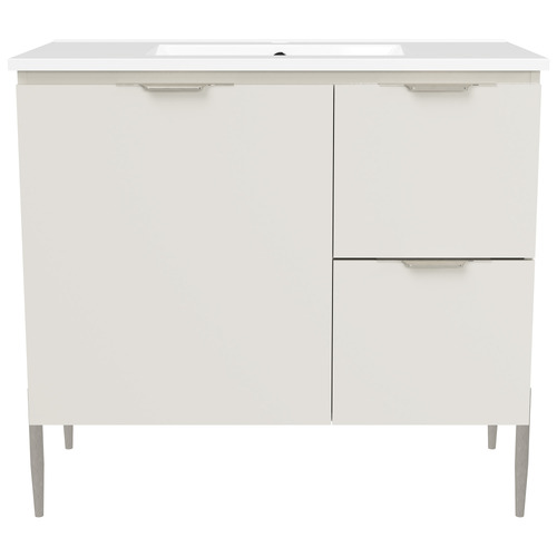 Nevada 900mm Freestanding Vanity with Ceramic Countertop