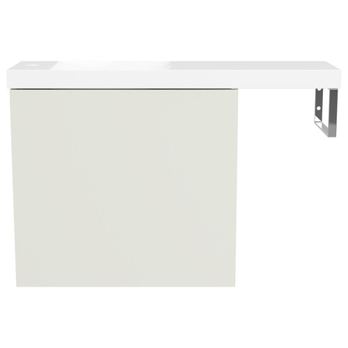 Oscar 800mm Wall Hung Vanity with Ceramic Countertop