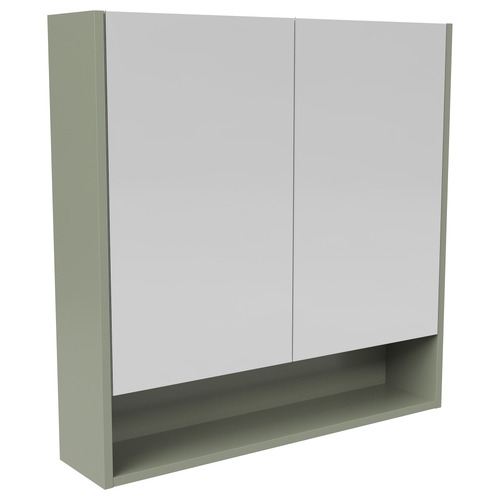Sanremo 750mm Mirrored Shaving Cabinet with Open Shelf