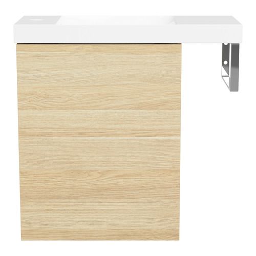 Oscar 550mm Wall Hung Vanity with Ceramic Countertop